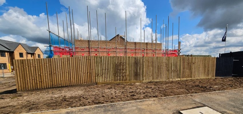 Fencing contractor for housing development projects